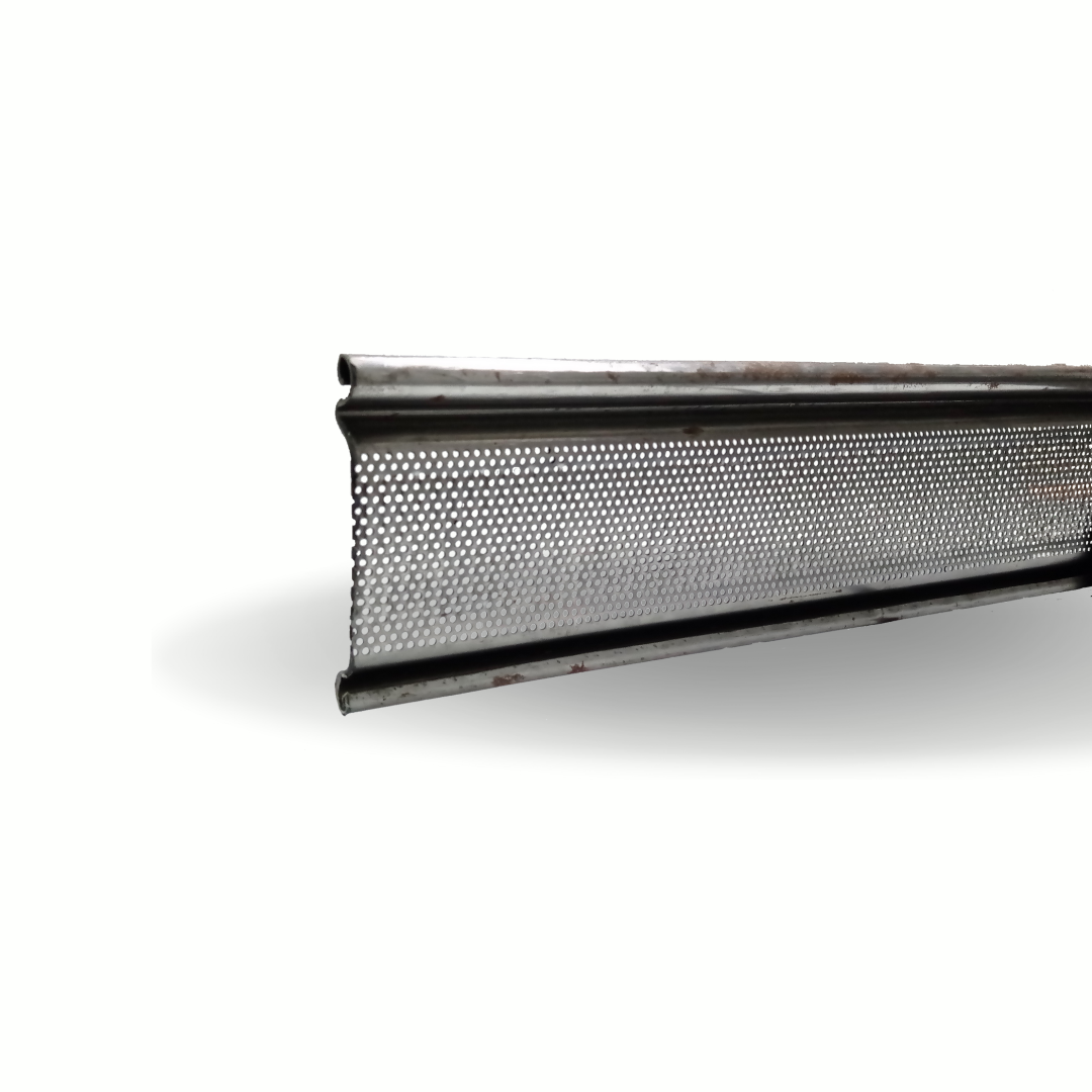 Lamina microperforada 0,70 mm Hierro Pulido